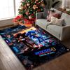 1pc SONIC Rug, Digital Printed Home Chair Sofa Mat, Durable Office Area Carpet, Beautiful Festival Decorations
