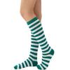 Gestreifte Kniestrumpfe Gestreifte Schlauchstrumpfe Strumpfe Lange Stiefelsocken für den täglichen Gebrauch, Halloween Cosplay Party Kostüm