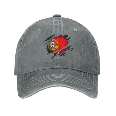 Casquette de Baseball Punk en coton Portugal dans le cœur, unisexe, Wounisex, respirant, drapeau portugais, chapeau de papa pour l'extérieur