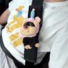 Cute Bee Dog Car Seat Belt Shoulder Pad - Universal Car Interior Decoration for All Seasons