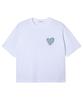 Milkfed Casual MELTY HEART TEE White S/S Women's