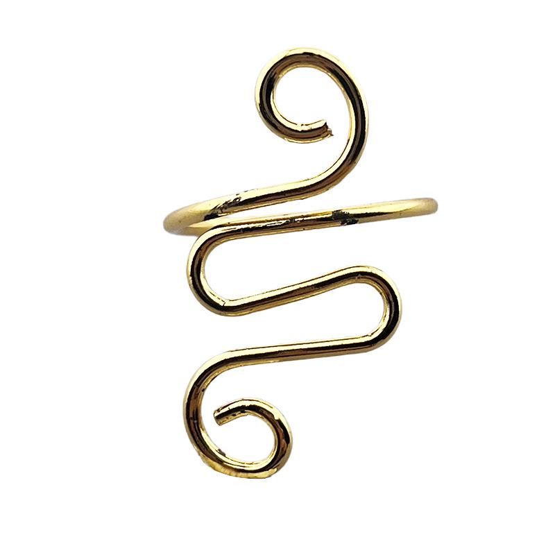 Unisex Snake-Shaped Finger Crochet Hook - Handmade Knitting Tool