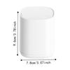 Push Type Cotton Swab Holder Automatic Lifting Plastic Toothpick Stand  Restaurant Use