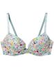 Unnanacool Bra, Creates Cleavage, Reduces Slip-Up and Sideways Movement, Ribbon Bra, Fits Long, Made with Liberty Fabric, BUN223, Women's, GR