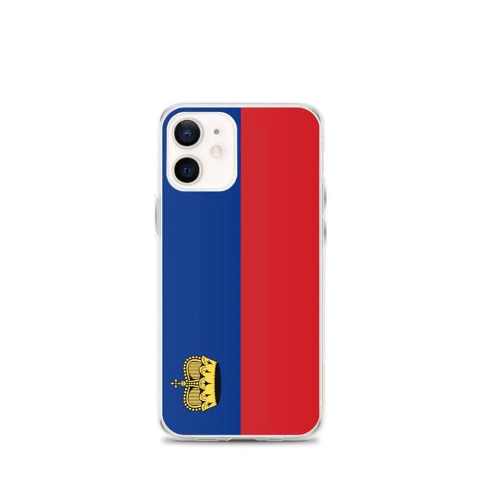 Coque Telefone Drapeau Liechtenstein - iPhone 12 mini