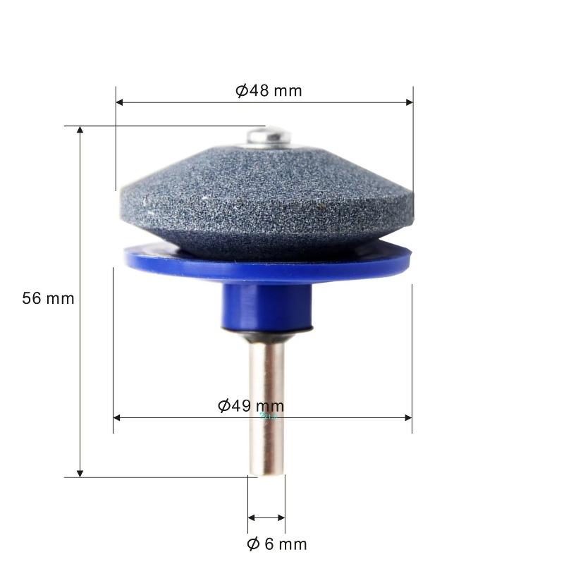 Lawn Mower Sharpening Stone & Balancer Stabilizer Tool for Blade Sharpening  Essential Gadget for Garden Yard Grass Cutting Work