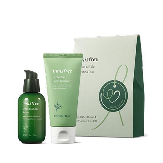 innisfree green tea foam cleanser benefits