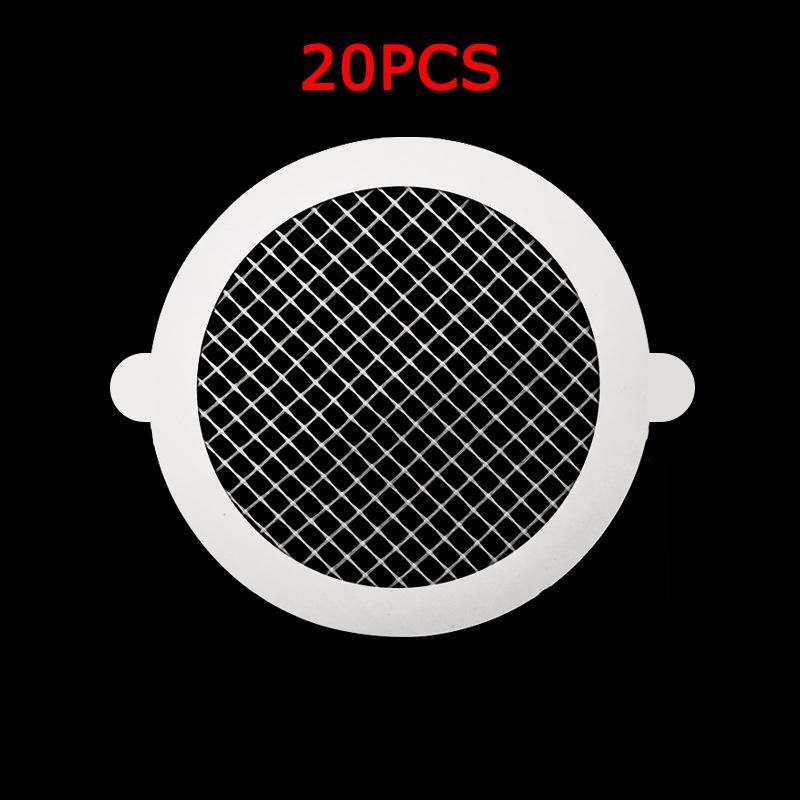 WTEMPO 20PCS 4 Styles Disposable Bathroom Shower Floor Drain Cover Hair Catcher Anti Clogging Filter Mesh Stickes