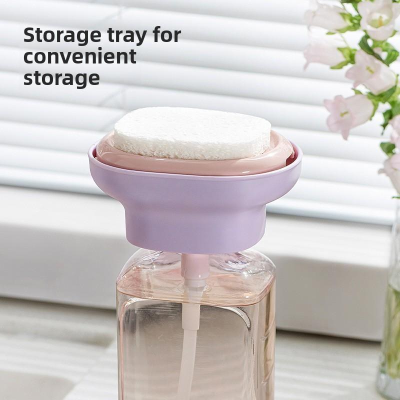 Kitchen Dish Soap Pump Dispenser With Foam Maker For Home Cleaning And Gift Use