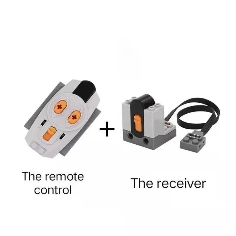Moc Technical Power Functions M Motor 9686 Power Group Remote Control Receiver Set Motor Battery Box Accessories