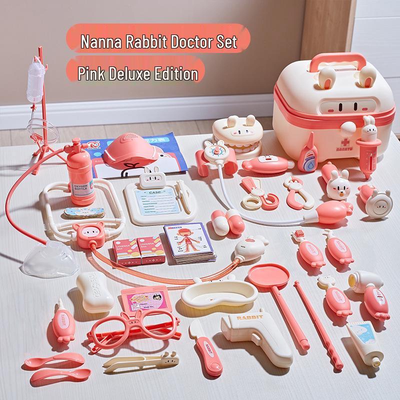 Kids' Doctor Playset: Dental Tools & Stethoscope for Imaginative Role-Play
