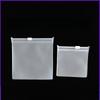 20/40pcs Frosted EVA Zipper Bags Semi Transparent Ear Stud Ring Necklace Storage Bags Reusable Dustproof Travel Organizers