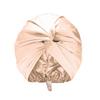 Hair Care Hat Double Layer Imitation Silk Sleep Hat Back Adjustable Buckle Turban Hat Solid Color Home Headwear