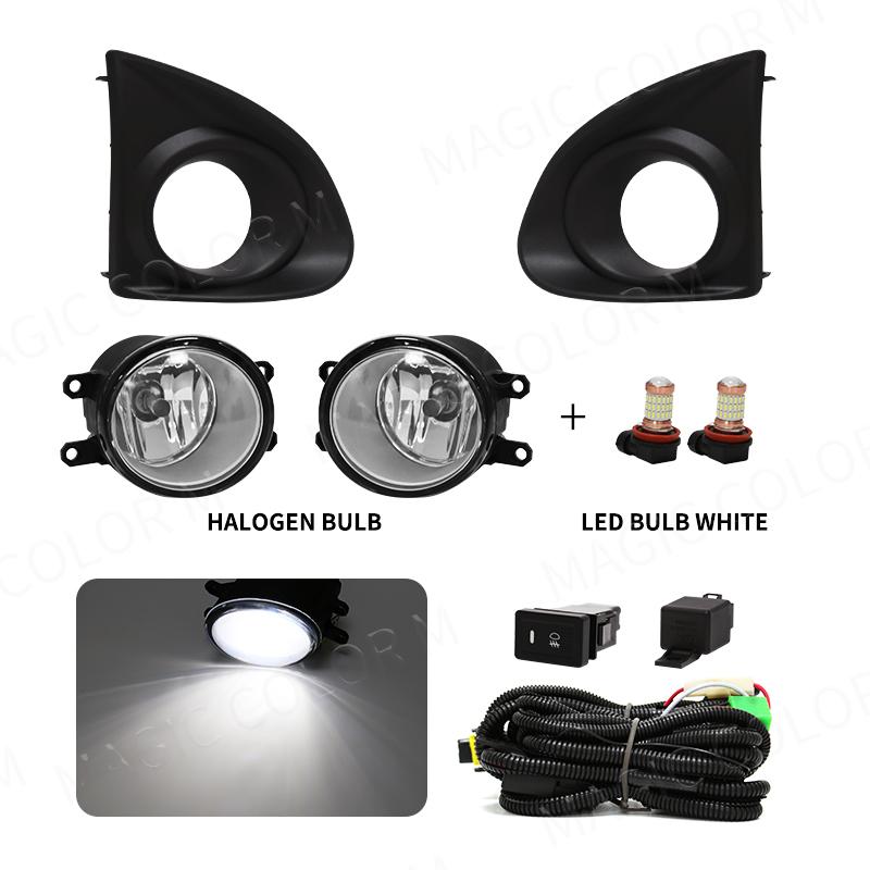 For Toyota AXIO 2013 2014 2015 Driving Light Fog Lamp Car Front Bumper DRL Wires Switch Harness Auto Light Parts