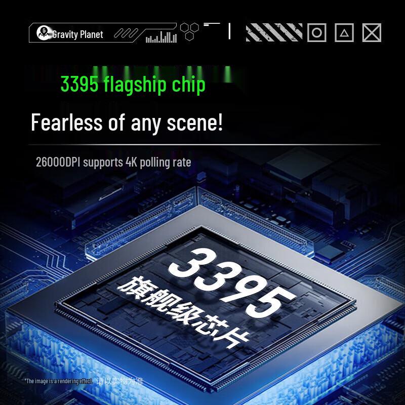 GravaStar M1 Pro Tri-Mode Gaming Mouse