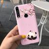 For Honor 9X Pro RU Case Cute Cartoon Cool Black Pink Silicone Back Cover For Huawei Honor9X Honor 9X Pro 9XPro 4G Phone Case