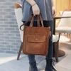 Retro Corduroy Women Handbags Large Capacity Messenger Totes Ladies Fashi Simple Designer Zipper Shoulder Wild Cloth Bag