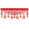 Decorative Chinese New Year Dragon Banners Felt Spring Festival Hanging Flag  Lunar New Year