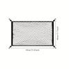Universal Large Car Cargo Net Nylon Elastic Mesh Luggage Cargo Storage Pickup Tidy Net for Van SUV Truck Mesh Network Pocket