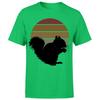 Squirrel Retro Vintage Funny Adults Unisexs Tshirt P1OrA