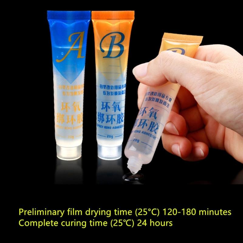 Fishing Tackle Glue Fishing Tackle Repair Glue Fishing Rod AB Epoxy Resin Glue