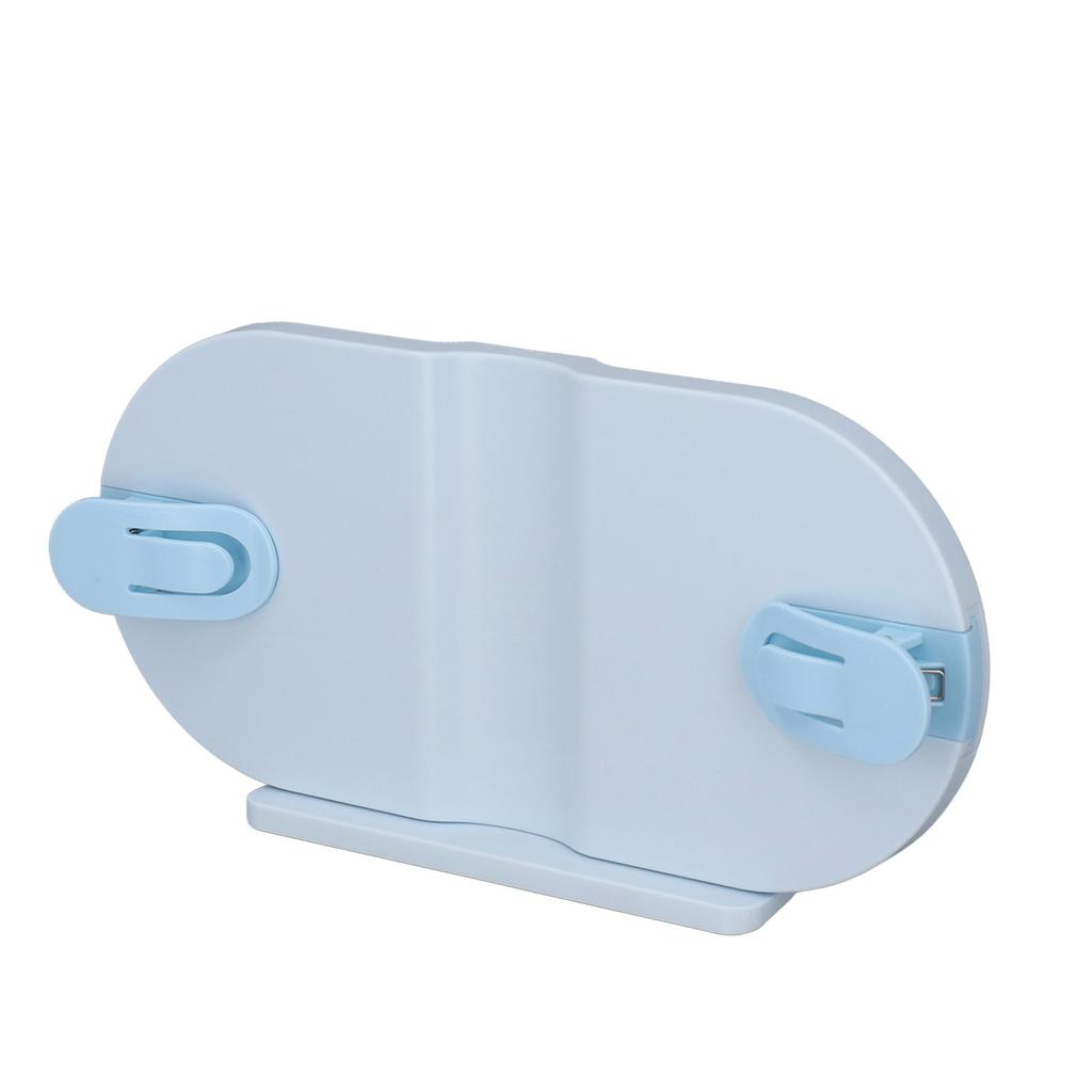 Suport de citire de cărți Ajustare lățime Suport de carte portabil, compact, albastru pentru telefoane mobile, tablete Stud