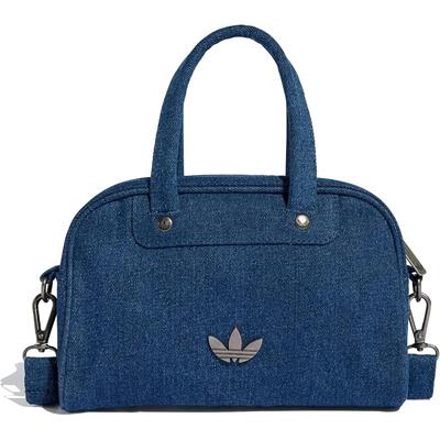 Adicolor Mini Bowling Denim Shoulder Bag, Navy, NS, Classic.