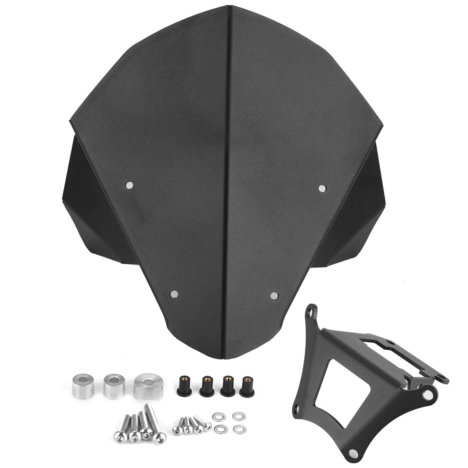 

Motorcycle Windshield Fairing Front Windscreen Deflector Fit for Honda CBR650R CB650R 2019+