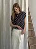 OVEOF Clen Cowl Neck Blouse_Navy
