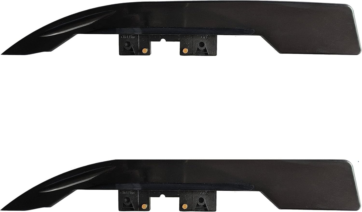 

25mm Long Tail Click Fins Fins for River Paddleboarding, SUP, Surfing, and 1-Inch Long Tail (4)