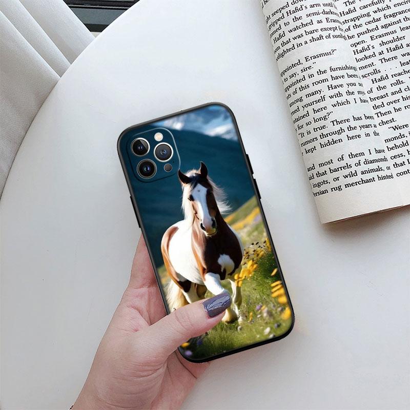 

Чехол-книжка Fine Horse Новый Высококачественный Чехол для Телефона для iPhone 16 15 14 13 Pro Max Plus Mini iPhone 16 Pro