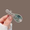 Creative Chinese Styles Pipa Hair Clip With Ink Painting Designs For Women And Culture Enthusiasts Side Bangs Barrettes