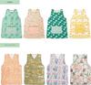 Marushin Polku Turtle Doves Nordic with Suitable for Nursery 0545028700 Apron, Style, Cute, Women's, Pockets, Teachers,