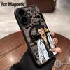 Anime Ones Pieces Luffys Zoros Phone Case For Samsung Galaxy S25 S24 S23 S22 S21 S20 FE Plus Ultra 5G Matte Magnetic