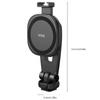 Metal Phone Tripod Mount 360 Smartphone Adapter with 1/4" Cold Shoe Mount Adjustable Cellphone Clamp Stand