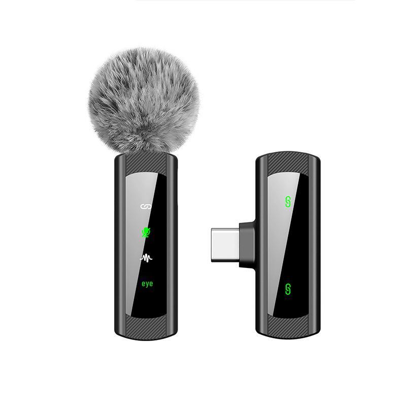 J4 Wireless Lavalier Microphone: Live Broadcast, Video Shooting, Audio Recording, Noise Reduction.
