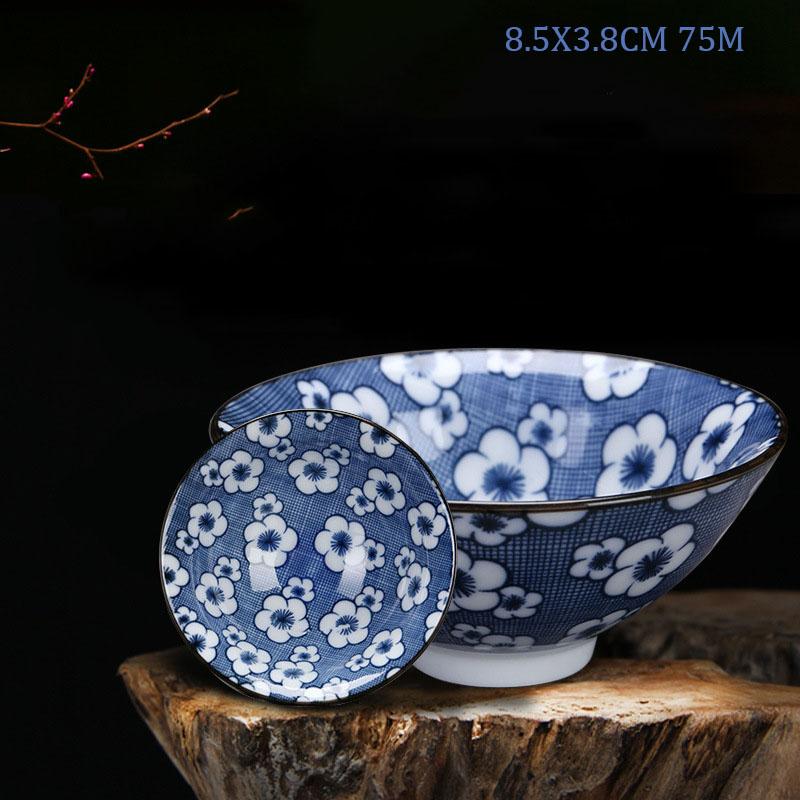 Retro Chinese Ceramic Tea Set Tea Set Small Tea Cup Single Cup Blue and White Porcelain Cup Chazhan Personal Cup Bowl Master Cup