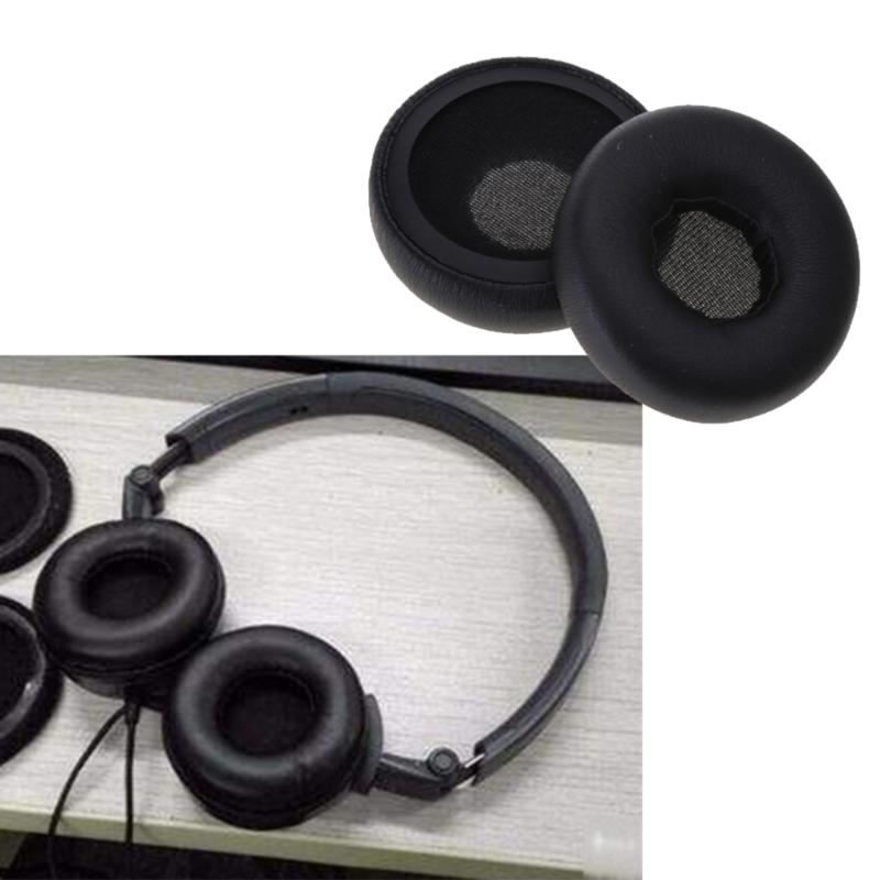 Earphone Cushions Ear Pads Earmuff Pillow Cover Noise Canceling Headphones Sleeve Fit for K420 K430 Leather Ear Pads 2x