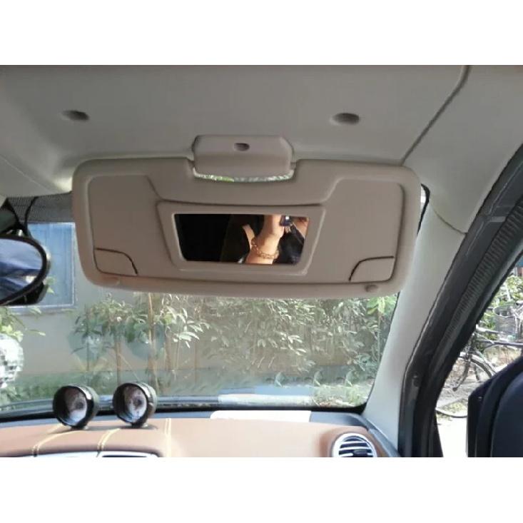 Auto Schminkspiegel Tragbar Auto Sonnenschutz Visier HD Spiegel Auto Innenraumspiegel Für Smart Fortwo 451 2009-2014 Auto-Styling