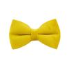 Pet collar, dog leash, dog collar, yellow velvet.