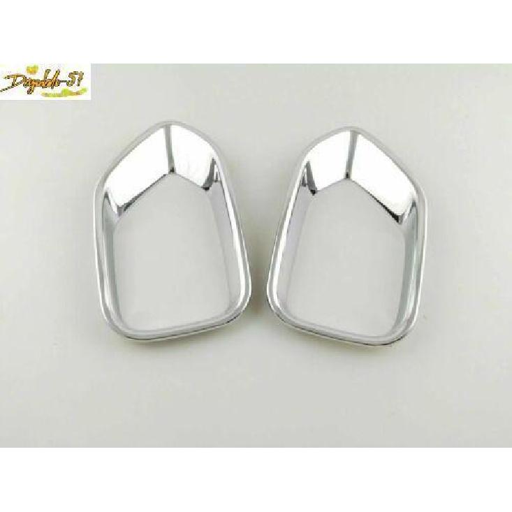 ABS Chrome Rear Fog Light Lamp Trim Cover Molding For Subaru Outback 2015-