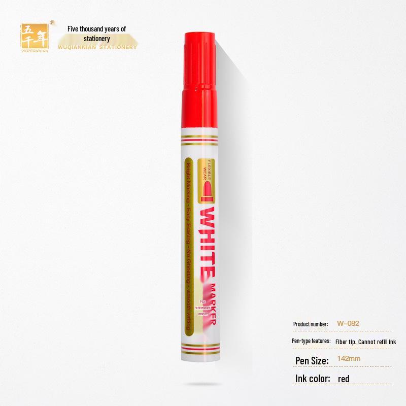 

Erasable Teacher-Specific Whiteboard Pen - Large Thick Head Marker for Drawing and Note-Taking, Logo Printing Available