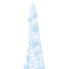 Christmas Tree with 90 LEDs 3 pcs Cool White 20 x 20 x 80 cm Acrylic