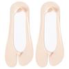Women's Low-Cut Split-Toe Ice Silk Socks with Non-Slip Heel and Cotton Sole