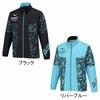 Breath Thermo Warmer Training River Size 32JEB740 N-XT Jacket, Moisture-Wicking, Heat-Generating, Water-Repellent, Windproof, Blue, L,