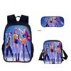 Set Zaino Kpop Hunterxhunter Con Poliestere Traspirante Per L'Uso Scolastico