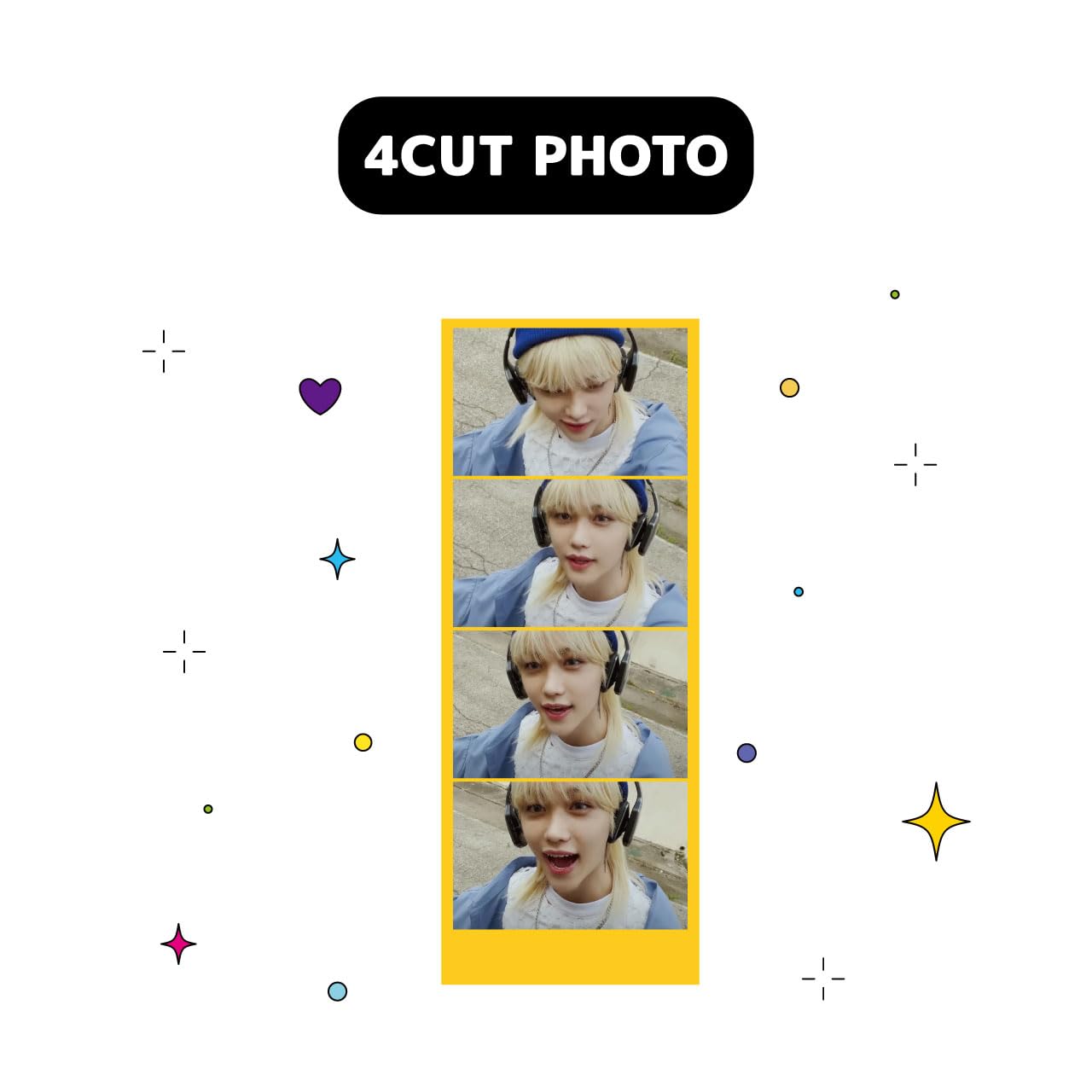 

4 cut photo STRAYKIDS FEILX (felix 05)