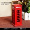 Salvadanaio Inghilterra Metallo UK Londra Souvenir Turistici Cabina Telefonica Rossa Artigianato Decorativo da Scrivania Decorazione Stanza Oggetti per Arredo Casa