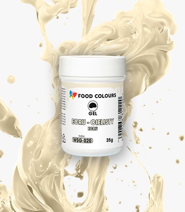 Barwnik Spożywczy W Żelu Cielisty (Ecru) 35G