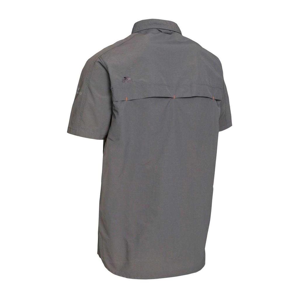 TRESPASS Men's Lowrel Mosquito Repellent Short-Sleeved Shirt